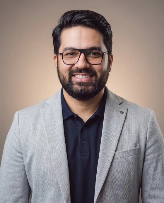 Portrait of Muhammad Haseeb Arshad.